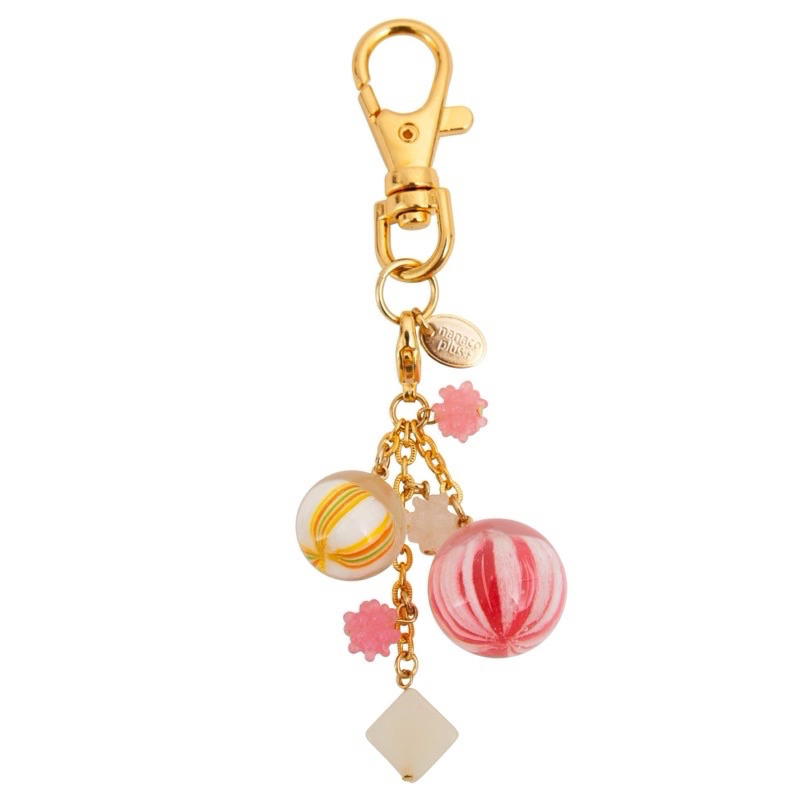 現貨🇯🇵日本製 Nanaco plus+ 紅色 金平糖 🍭糖果 🍬糖 🔑鑰匙圈 吊飾 1736