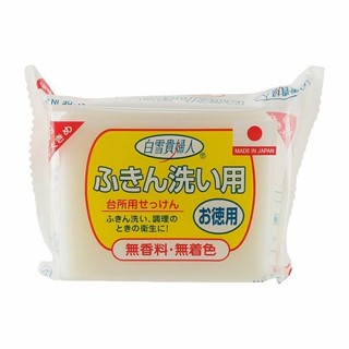 日本不動化學 廚房去油汙皂 白雪貴婦人(150g) 【小三美日】 DS017302