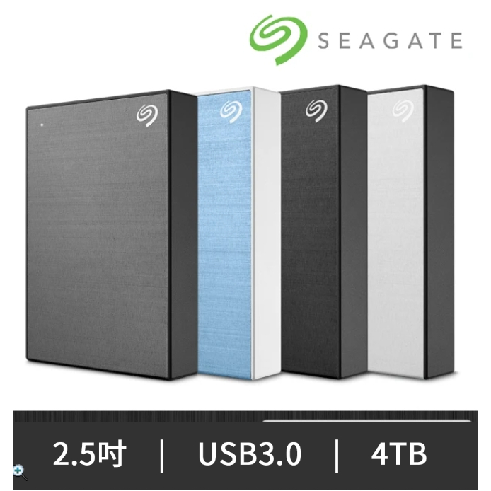 Seagate 希捷 One Touch HDD 4TB 外接硬碟(STKZ4000400)