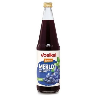 Voelkel 維可 梅洛紅葡萄汁 700ml/瓶 demeter認證(大瓶) 紅葡萄汁