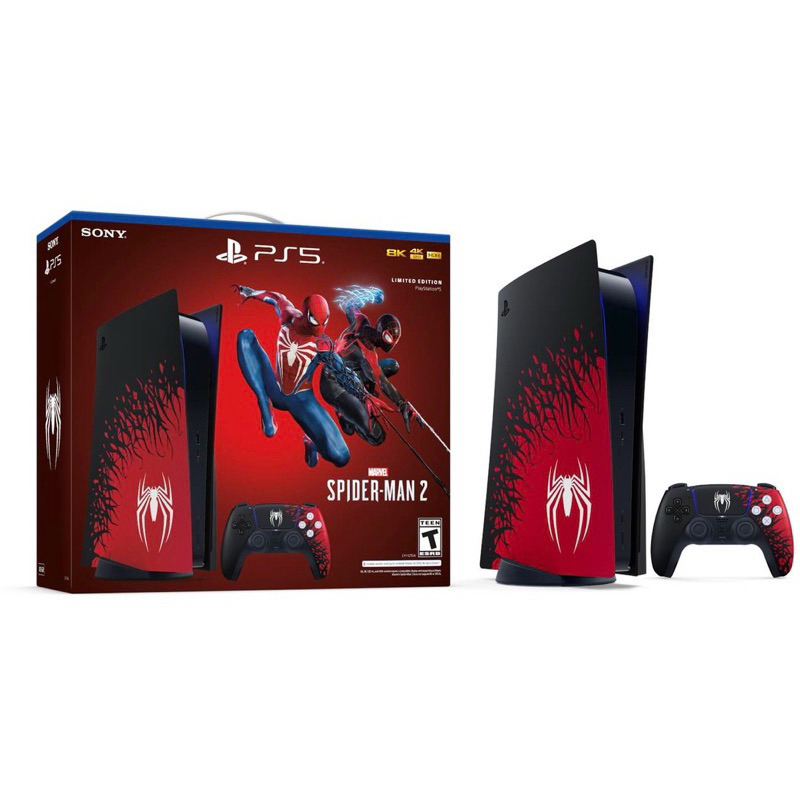 PS5 主機 《Marvel’s Spider Man 》限量版同捆組