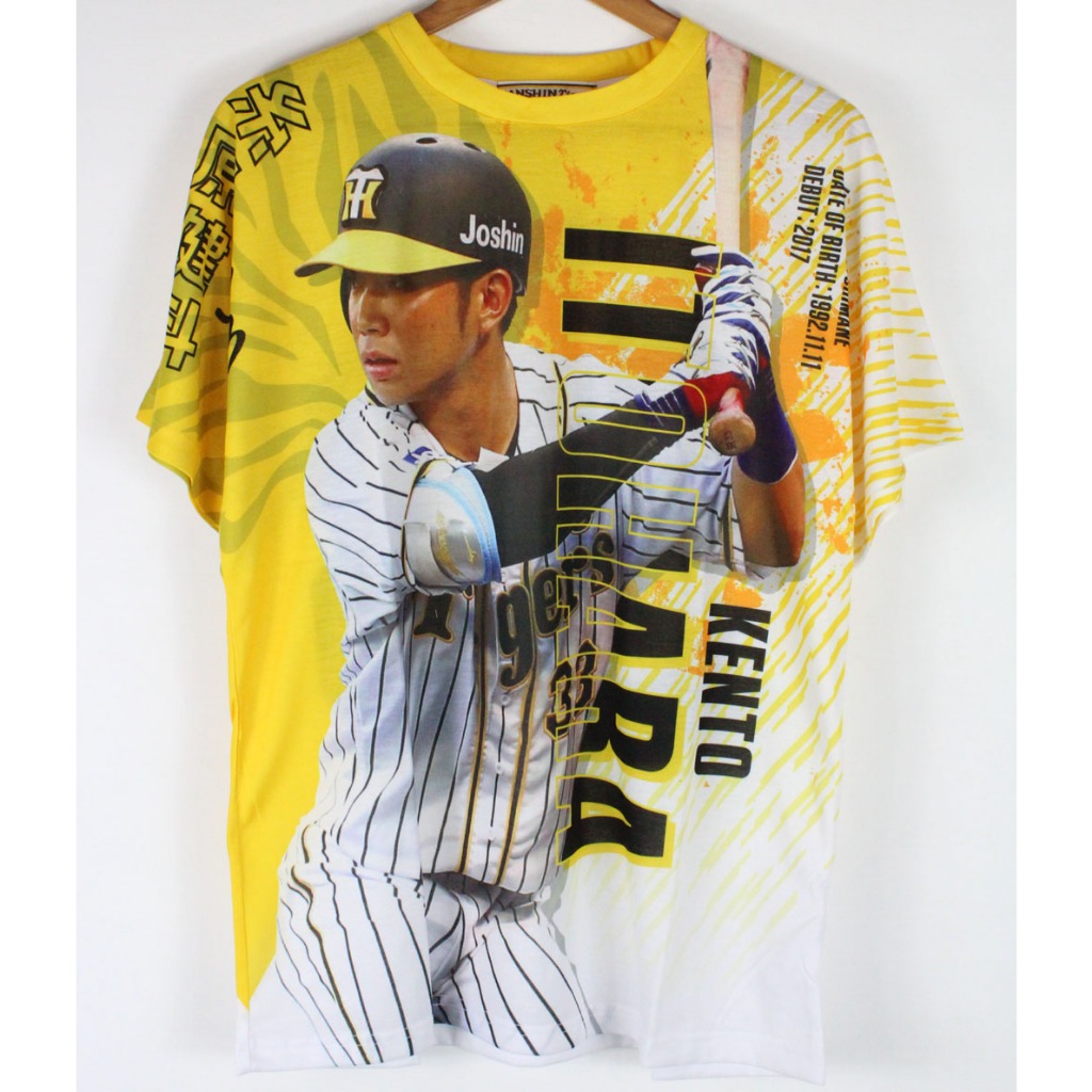 ☆東京古著☆ 日本職棒 阪神虎 タイガース Hanshin Tigers #33 短袖T恤 棒球衣 應援團球衣