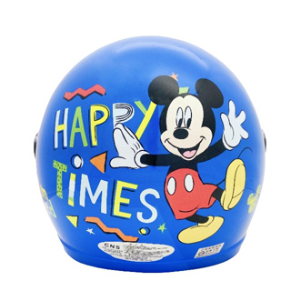 [ 十分安全帽 ] EVO 兒童 安全帽 正版授權 迪士尼 米奇 米妮 米老鼠 四分之三 台灣品牌 檢驗合格