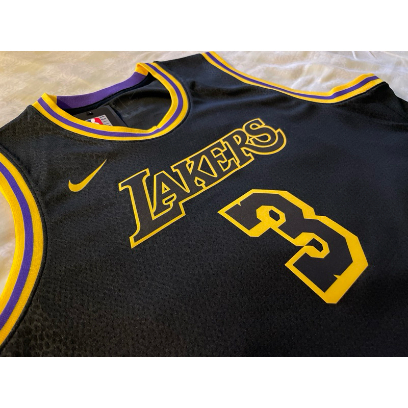 Anthony Davis Los Angeles Lakers City Edition Nike Sw YXL