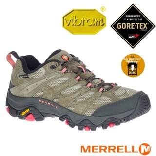 【MERRELL】送》女 款 多功能防水透氣登山健行鞋 MOAB 3 GORE-TEX 登山鞋_橄欖綠_ML036322