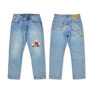 [稀有品] Levi's x Snoopy 李維斯 史努比聯名款 史努比好朋友女生直筒牛仔褲 絕不撞褲 多尺寸