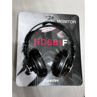 Superlux HD681F 耳機 半開放式 專業 監聽耳機 動圈式 HD-681F 頭戴式 耳機 / 耳罩