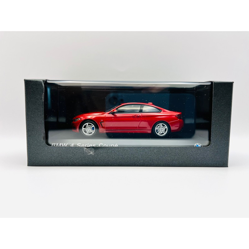 Paragon 1/43 BMW 4 Series Coupe F32 紅色 原廠精品 模型車