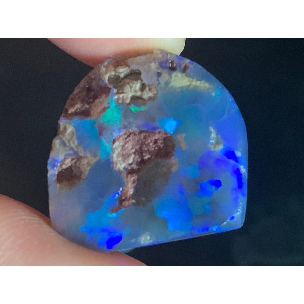 茱莉亞 澳洲蛋白石 蛋白石 原礦 編號Ｒ148 重6.78克拉 原石 boulder opal 歐泊 澳寶 閃山雲 歐珀