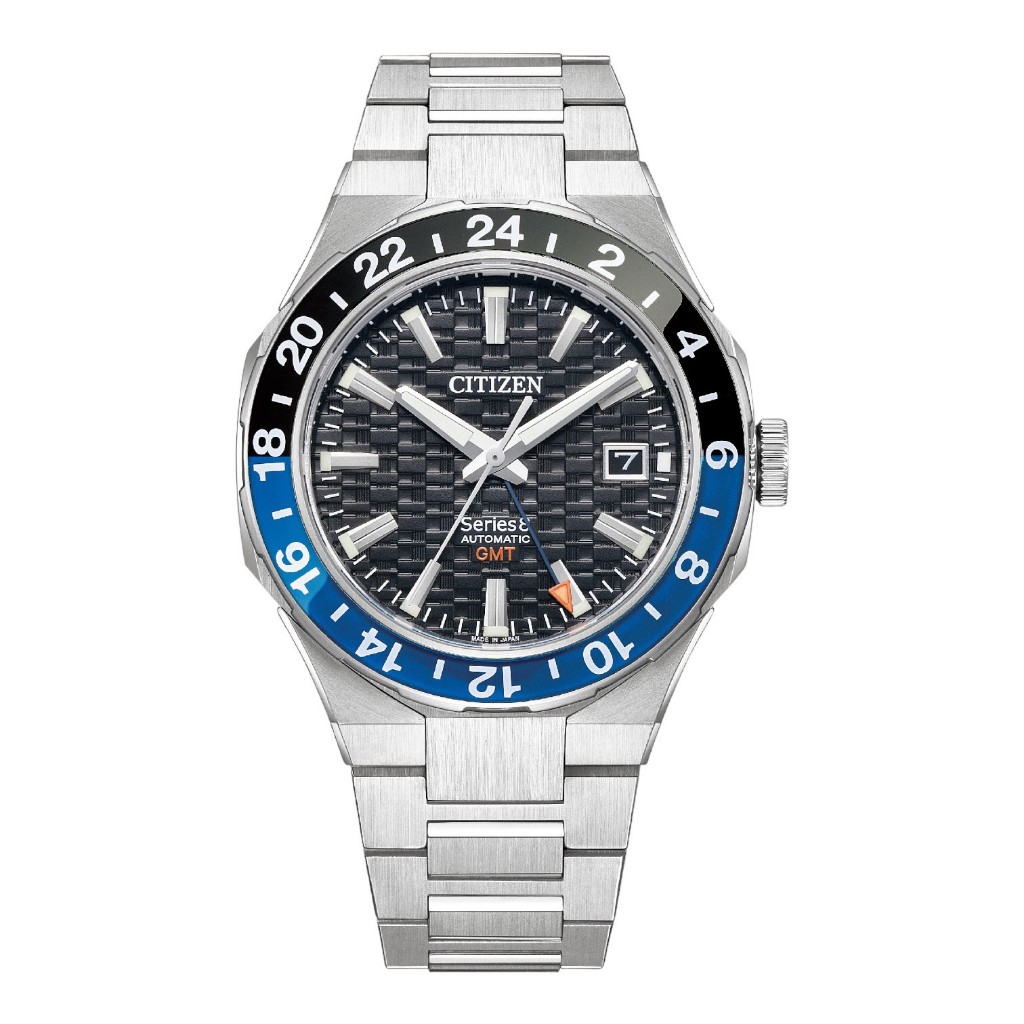 CITIZEN NB6031-56E Series 8 東京夜景機械腕錶 41mm 不鏽鋼 黑色面盤