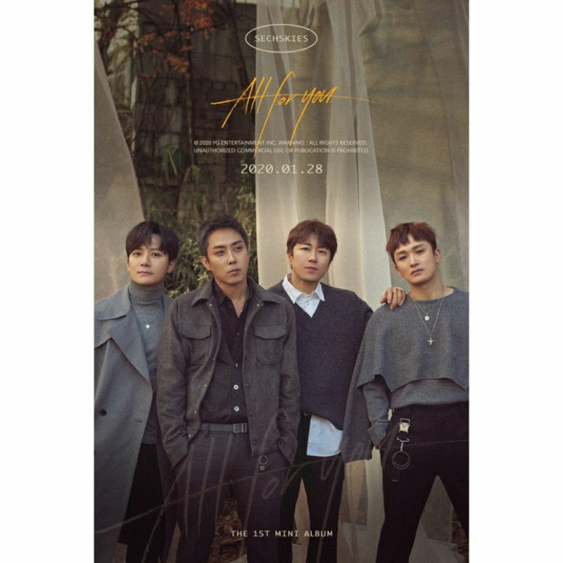 SECHSKIES 水晶男孩 THE 1ST MINI ALBUM [ALL FOR YOU]
