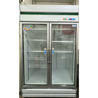 1. 220v 冷凍尖兵 - 冷藏雙門展示冰箱 8.5成新 台北大同需自載