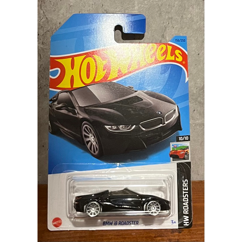 風火輪 hot wheels BMW i8 敞篷 黑