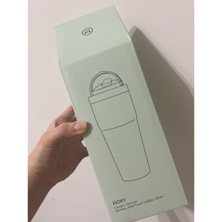 (全新）下單前先私訊 Woky第一代鈦瓷飲料保溫杯750ml/綠色