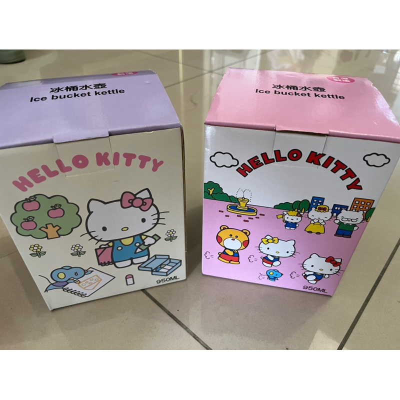 hello kitty 正版 凱蒂貓 雷標 正品 冰桶 提壺 吸管杯 可愛杯 胖胖杯 娃娃機商品