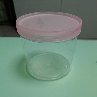 儲藏罐 儲物罐 食物零食儲存 透明塑膠 二手