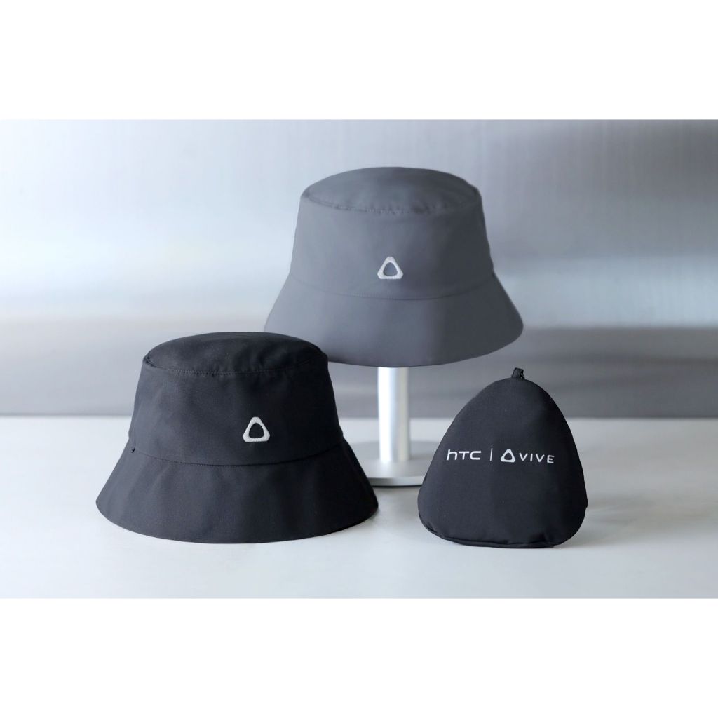 2023 HTC宏達電股東會紀念品-- VIVE 雙面色抗UV機能防曬帽 htc帽子 登山帽 遮陽帽