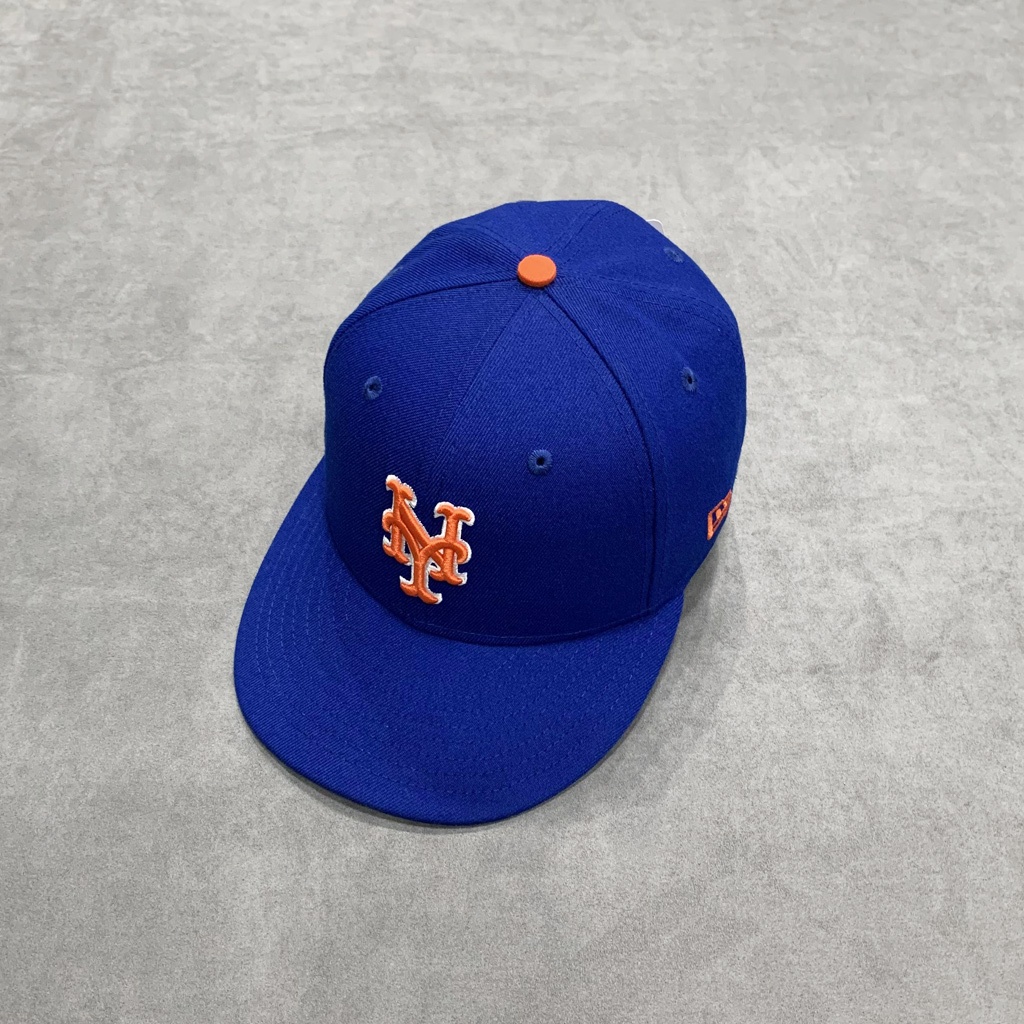 【工工買取】現貨 New Era NY Mets Authentic 59FIFTY 紐約大都會 藍橘 全封棒球帽
