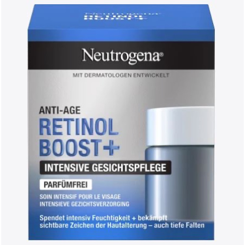 ✈️限時預購 露得清 Neutrogena A醇再生保濕霜 Retinol Boost 德國版