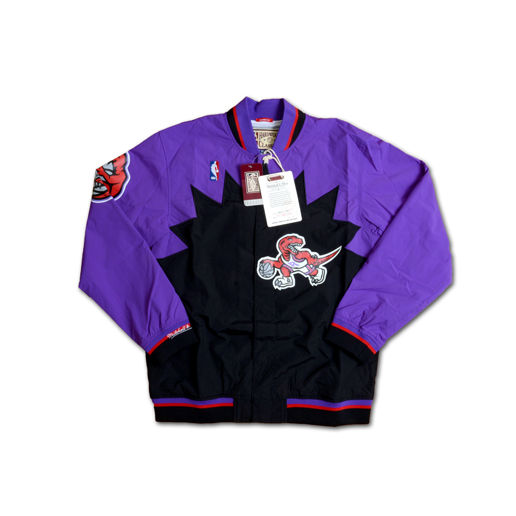 Mitchell &amp; Ness NBA 多倫多暴龍隊 1995-1996 球員版 客場 熱身外套