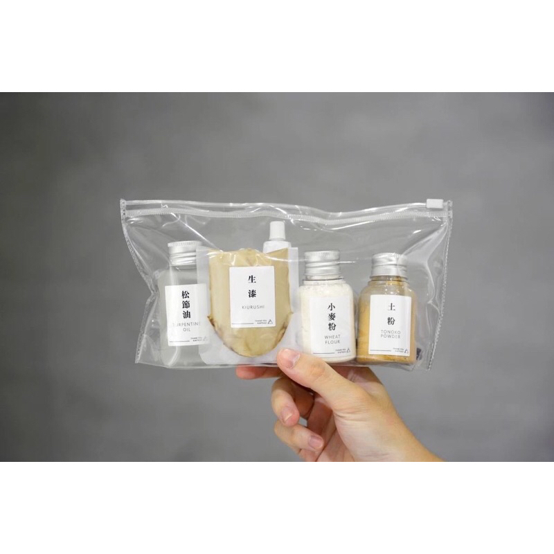 獨家：光山行漆器工藝_金繼修復材料組簡易版/陶瓷修復_Thank you kintsugi_Lite附中文步驟圖文說明書