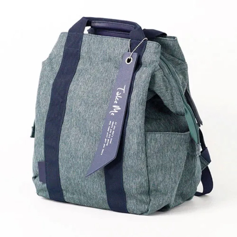 預購 日本 有提把有扣環 Take Me 3Layer Daypack2 媽媽包輕量 防潑水機能包 背包 大容量