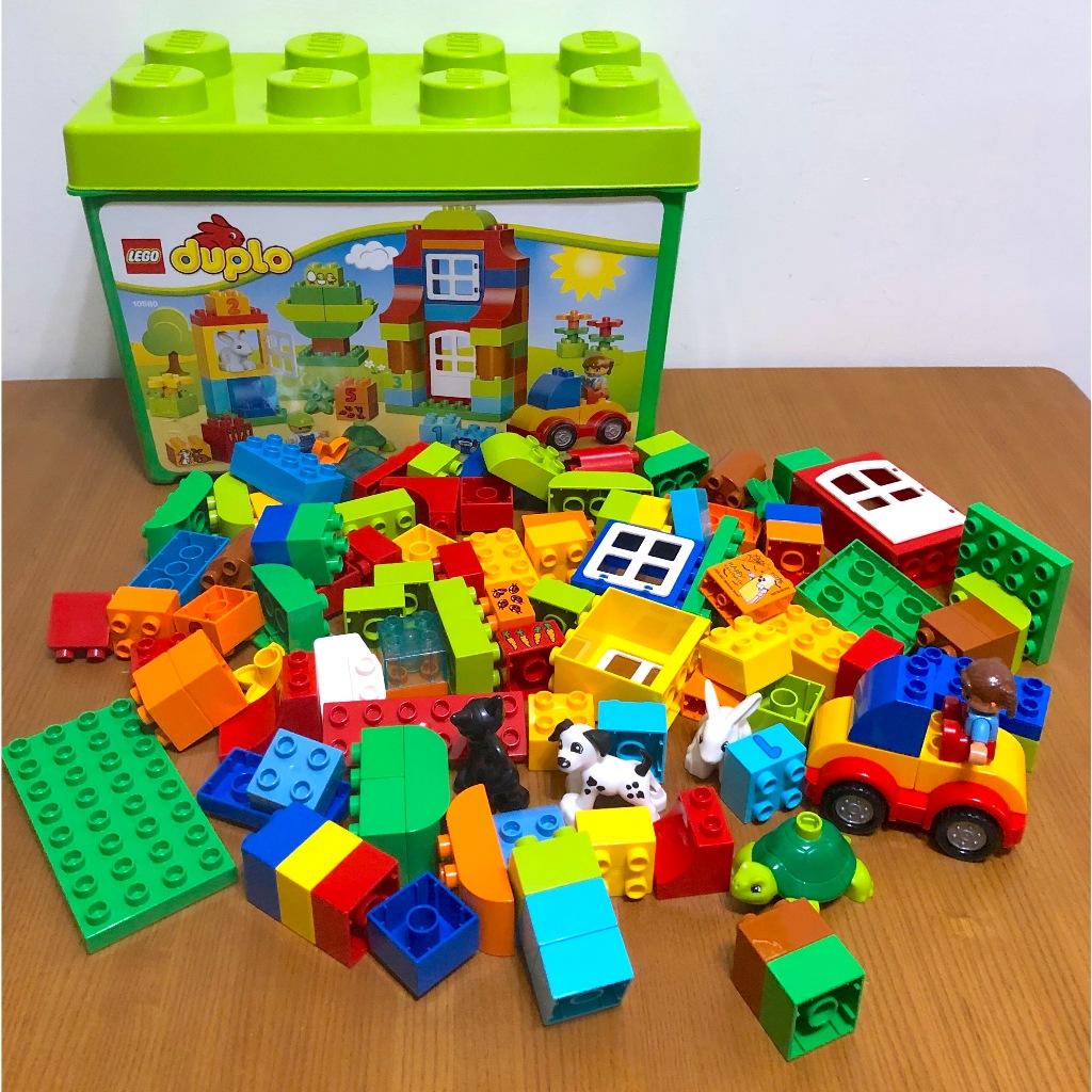 樂高 LEGO DUPLO 10580 得寶 豪華樂趣箱