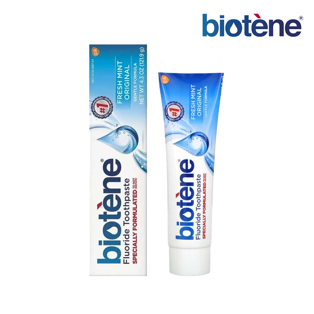 『現貨』Biotene 白樂汀 含氟牙膏 121.9g 舒緩口乾 快速出貨