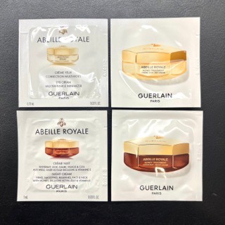 GUERLAIN 嬌蘭 皇家蜂王乳蜂蜜修護白霜 皇家蜂王乳淨亮修護蜜霜 1ml 試用包 小樣