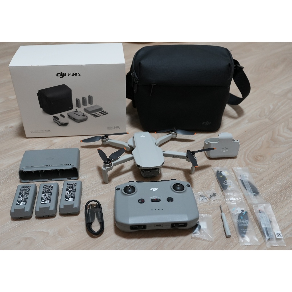 DJI mini2 暢飛 空拍機 無人機 體積小免申報 簡單上手 低於249g 不需考照 可以直接飛行