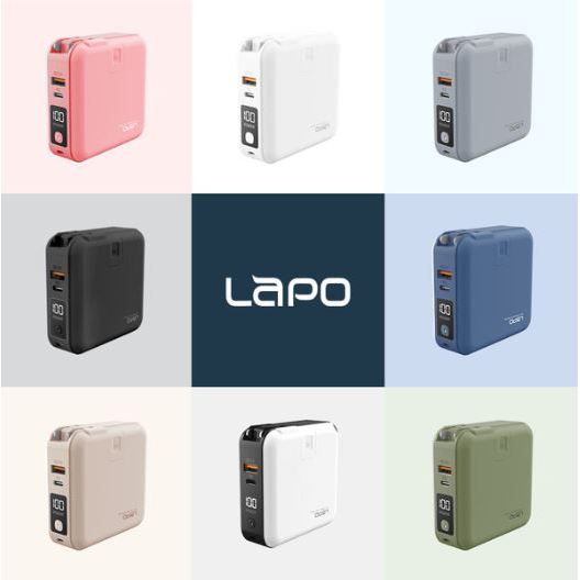 LaPO 多功能無線充行動電源(WT-03CM)~原廠授權正貨~贈送蘋果認證充電線