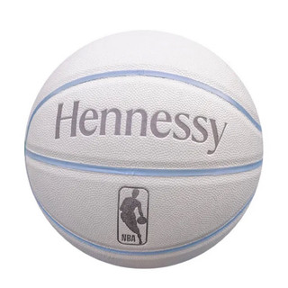全新 2024年限量籃球 軒尼詩 籃球 NBA 聯名 Hennessy x NBA 白色籃球 潮玩籃球