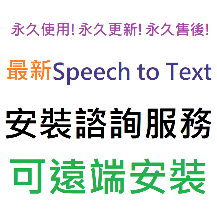 Speech to Text 語音轉字幕轉換插件 (支援Premiere Pro 2024) 英文 永久使用 可遠端安裝