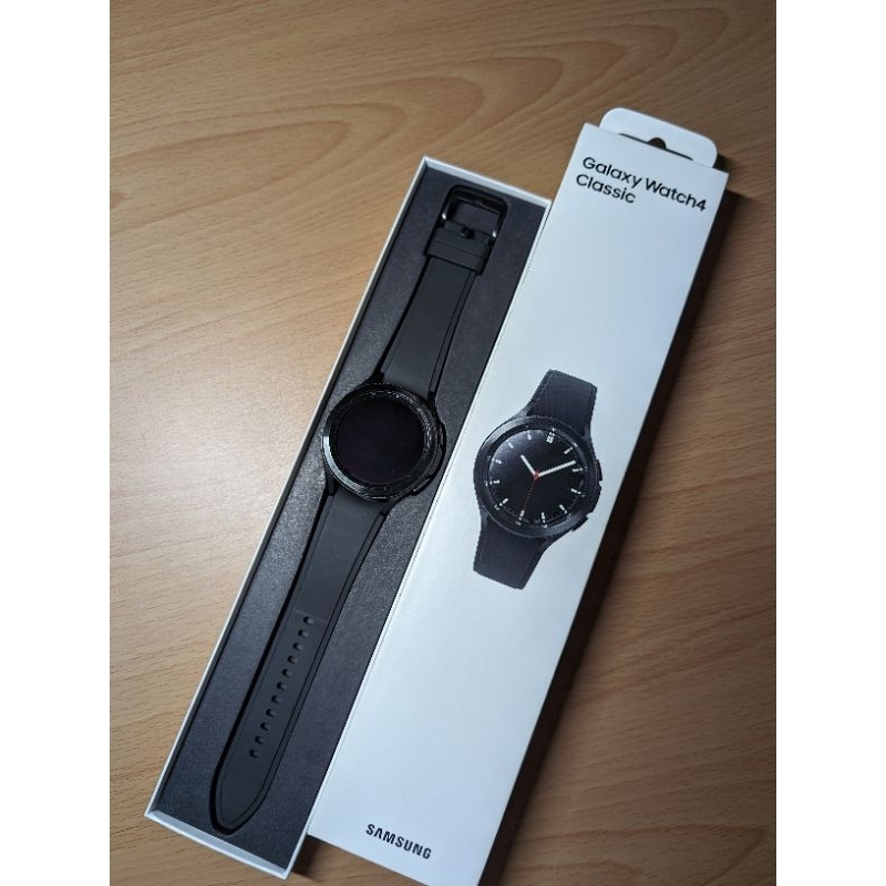 SAMSUNG 三星 Galaxy Watch4 Classic 黑 46mm 八成九新 愛護使用