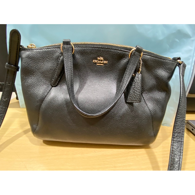 正品 COACH 水餃斜背包 二手