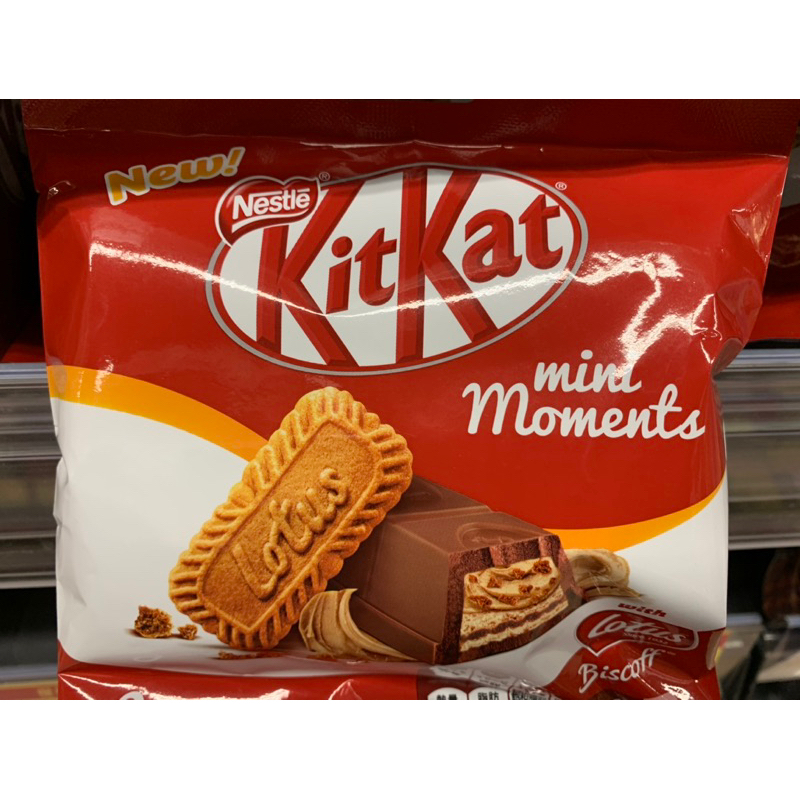 KitKat 蓮花脆餅巧克力 149.4g (效期：2024.07.10)