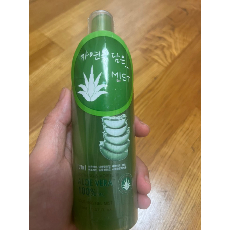 保養-Nature Face+100%蘆薈保濕舒緩噴霧 韓國 臉部 150ml