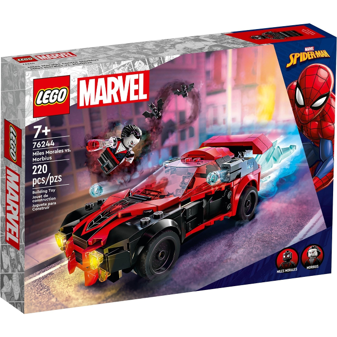 台南［玩磚屋］現貨全新 LEGO 76244拆賣/整盒Miles Morales vs. Morbius