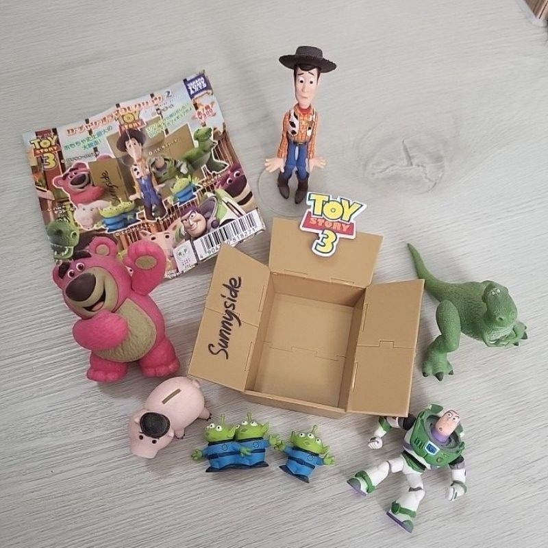 玩具總動員 toy story takara tomy 兩組扭蛋合售