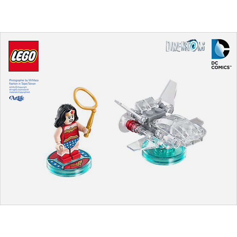 Artlife ㊁ LEGO 2016 Dimensions DC Wonder Women 71209 神力女超人