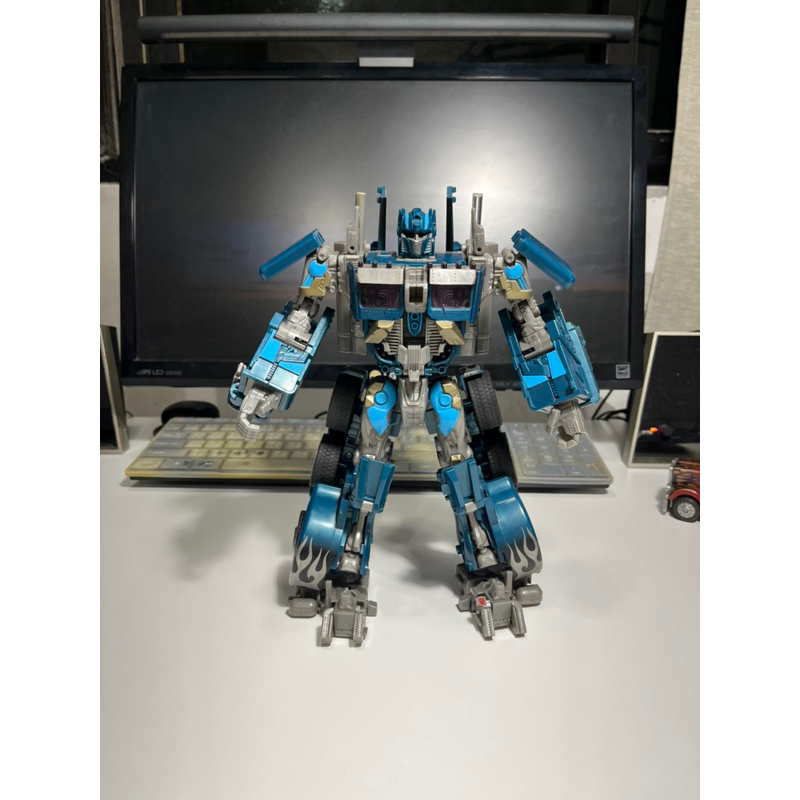 變形金剛1 夜巡柯博文 L級 Nightwatch Optimus Prime 2007