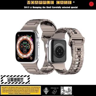⚜️【金屬感限定矽膠錶帶】【Apple Watch錶帶】金屬質感 矽膠重量