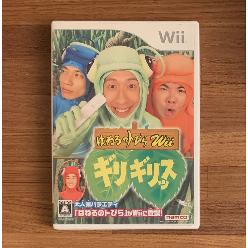 Wii 跳躍門 極限紀錄 正版遊戲片 原版光碟 純日版 日規 二手片 任天堂