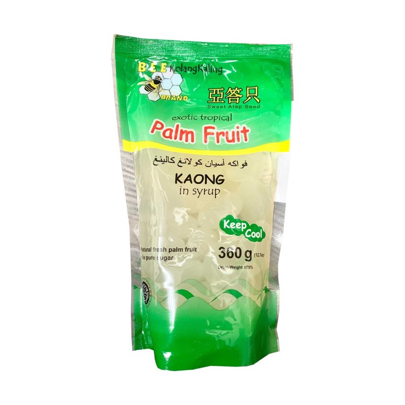 印尼🇮🇩Bee Brand Kolang Kaling Palm Fruit 亞答只 棕櫚果仁 300g