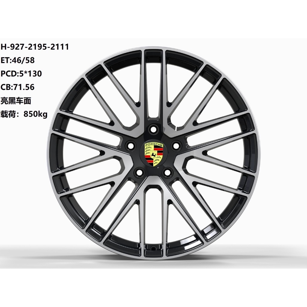 【頂尖】全新 21吋鍛造鋁圈 Porsche Cayenne E3專用 9.5j+11j et46/et58 保時捷樣式