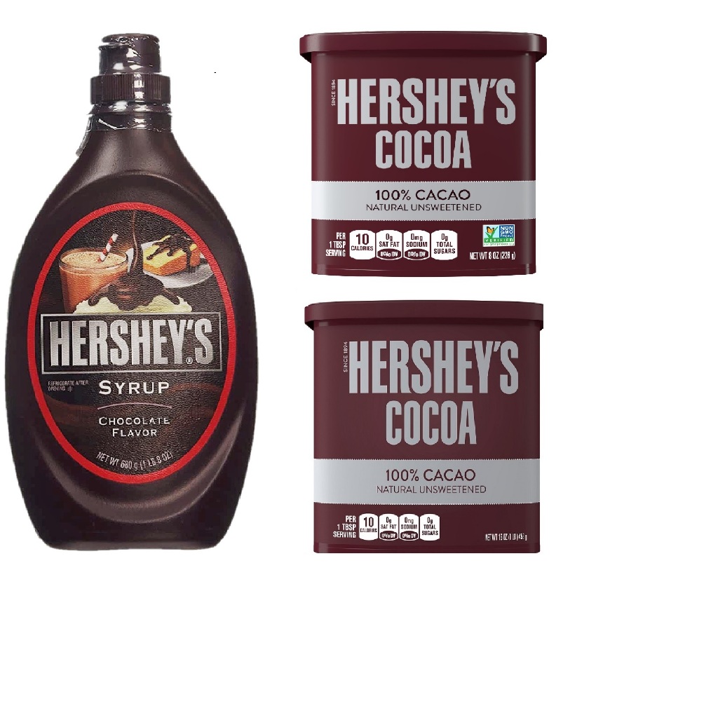 HERSHEY'S好時 無糖 100%純可可粉/巧克力醬