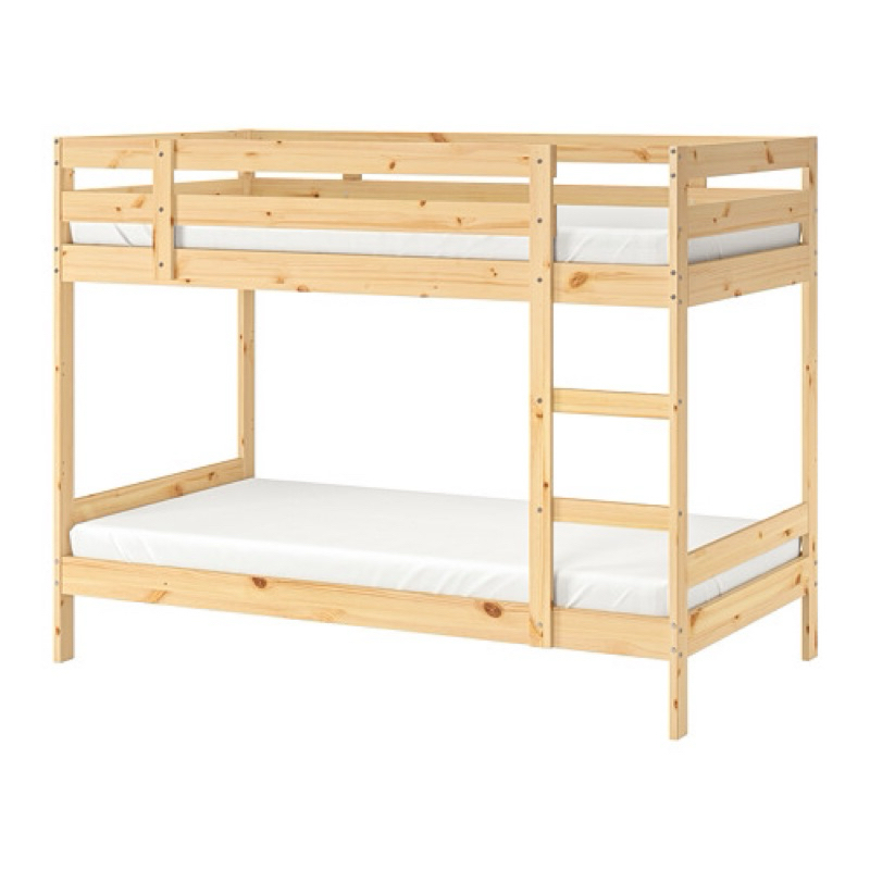 二手 IKEA MYDAL 🛏️ 兒童上下床 床組 床框 上下舖床框 松木