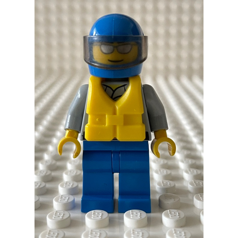 LEGO 樂高 二手 絕版 城市系列 60011 快艇 人偶 駕駛