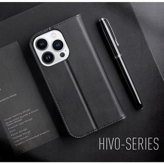 DUX DUCIS Apple iPhone 15 Pro Max Hivo 真皮保護套 掀蓋保護套 高出鏡頭 磁扣