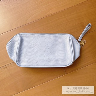 【小資尋寶購購GO】[全新現貨] 法國 SISLEY 希思黎 化妝包 收納包 過夜包 隨身包 萬用包 - 淡藍鱷魚皮